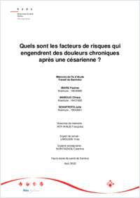 TB-les facteurs de risques de douleurs chroniques après une césarienne- P.Maire, C.Manolio, J.Schafroth-aout 2022.pdf